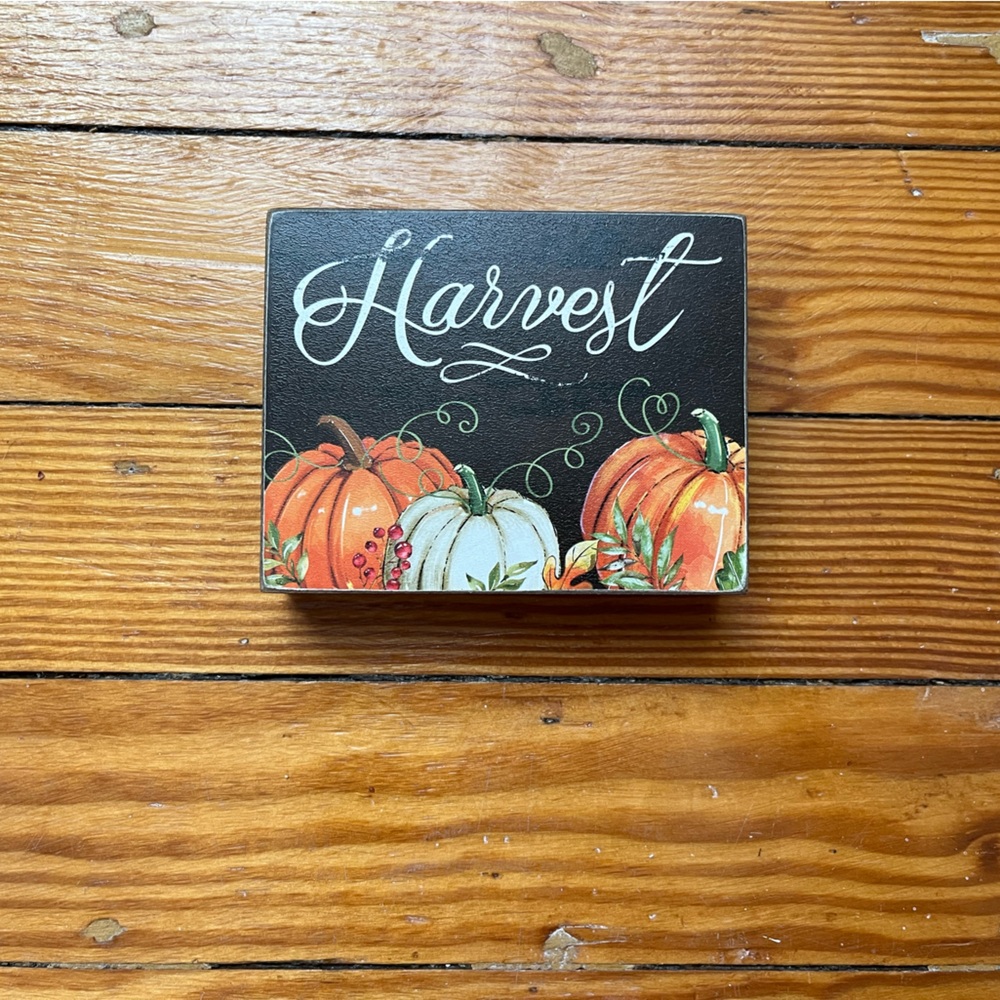 Harvest - Fall Decor Sign
